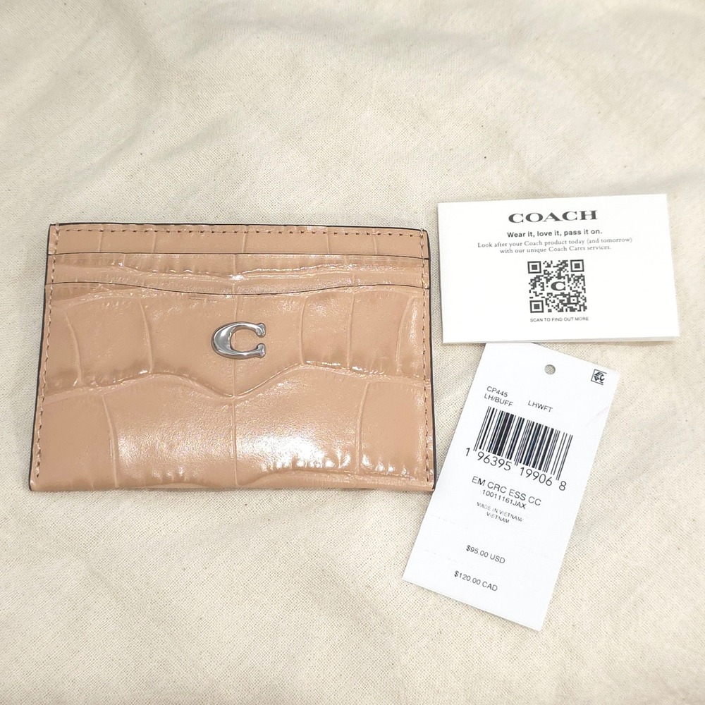 Coach Essential Card Case (Brand New)